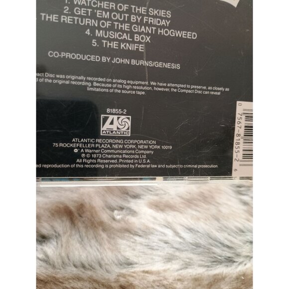 Genesis Live CD Album watcher of the skies - Picture 4 of 4